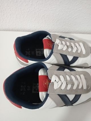 Zapatillas Munich Sapporo Gris y Blanco