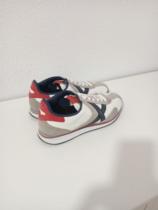Zapatillas Munich Sapporo Gris y Blanco