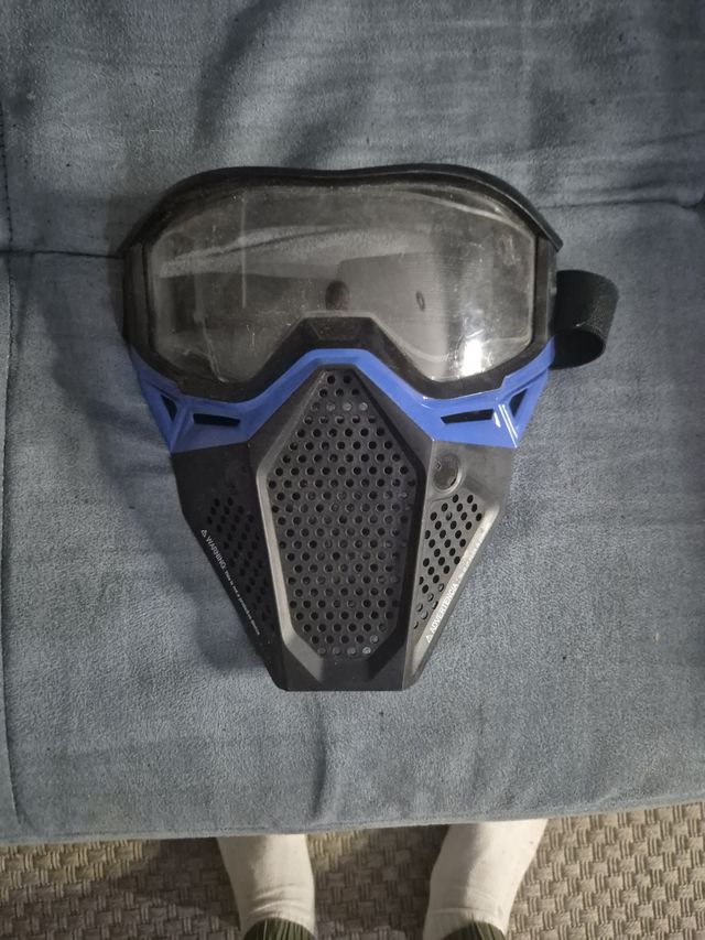 Máscara táctica paintball/airsoft niño