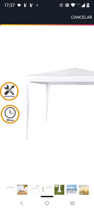 Gazebo AKTIVE 300x300x250 cm