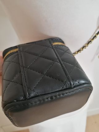 Borsa da toilette Chanel Mini nera