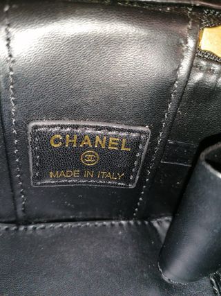Borsa da toilette Chanel Mini nera