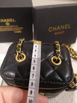 Borsa da toilette Chanel Mini nera