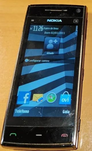 Nokia X6-00 Nero