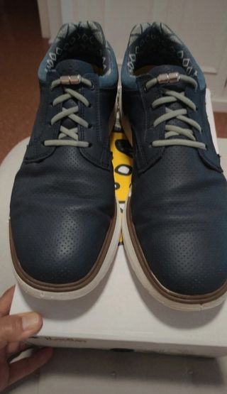 Zapatos de vestir azules para hombre