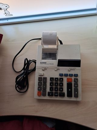 Calculadora Casio FR-1015 con rollo