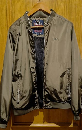 Cazadora Lonsdale entretiempo verde militar