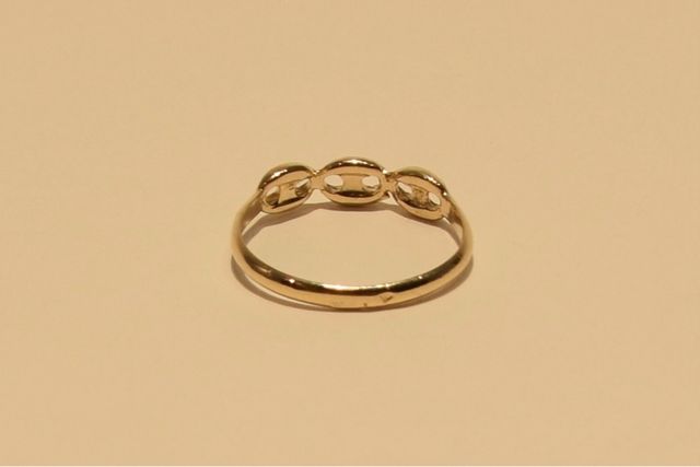 SORTIJA DE ORO 18K/1.6Gr
