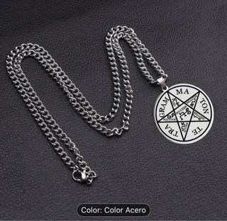 Collar Tetragramaton Acero Inoxidable