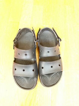 Sandalias Crocs Negras - Un solo uso
