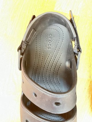 Sandalias Crocs Negras - Un solo uso