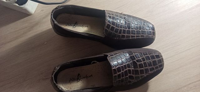 Zapatos mujer Alto Confort marrones