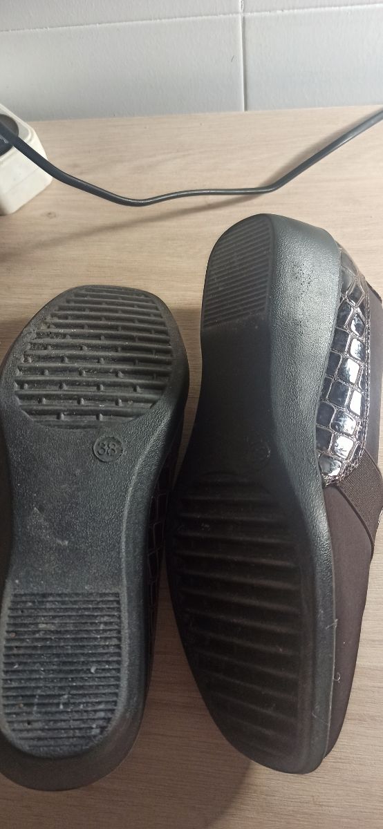 Zapatos mujer Alto Confort marrones