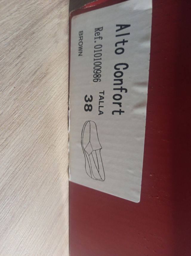 Zapatos mujer Alto Confort marrones