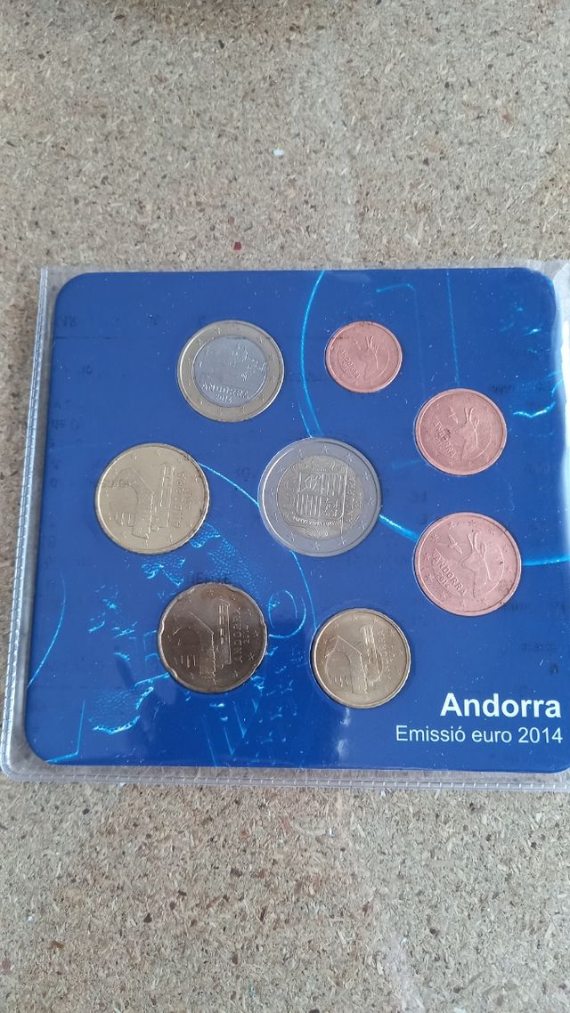 Cartera Oficial Andorra 8 valores