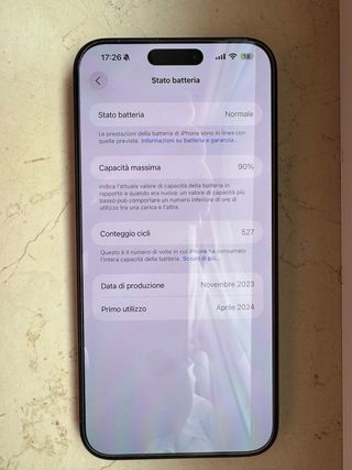 iPhone 15 Pro Max 256GB Blu Titanio con garanzia