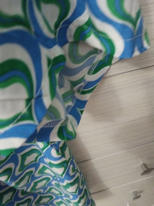 Camicia/vestito donna fantasia geometrica