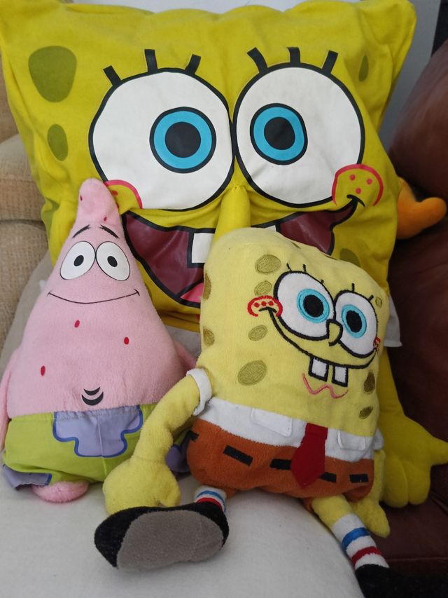Peluche SpongeBob e Patrick