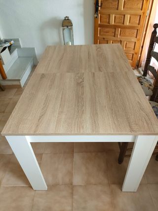 Mesa extensible madera
