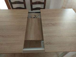 Mesa extensible madera