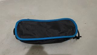 Silla plegable camping azul