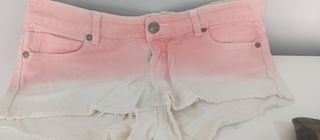 Lote 2 shorts vaqueros mujer