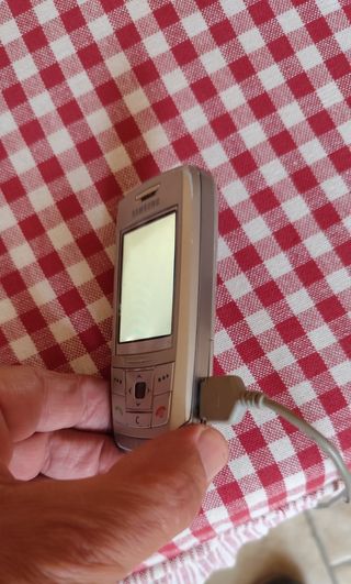 Samsung Telefonino Vintage Grigio/Argento