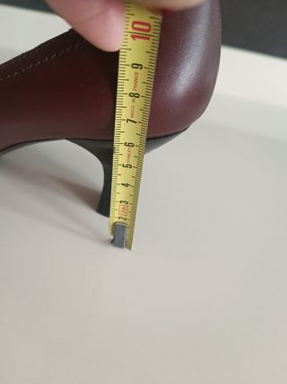 Zapatos de piel burdeos Bol-Perdix talla 39