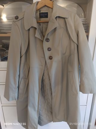Gabardina TALEYO Beige Talla XXL