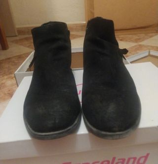 Botines Graceland negros planos