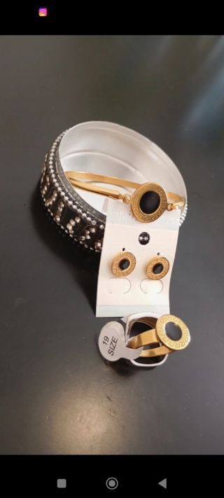 Conjunto acero inoxidable nuevo