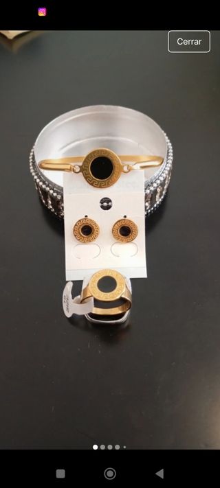 Conjunto acero inoxidable nuevo