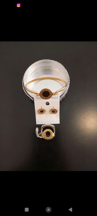 Conjunto acero inoxidable nuevo