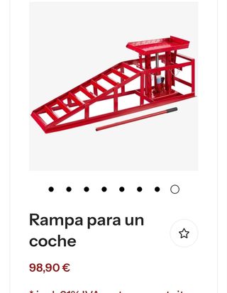 Rampa hidráulica coche Arebos AR-HE-AH1ST 2000kg