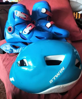 Patines Oxelo Play 3 Niños Ajustables T 34-36
