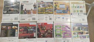 Lote Juegos Wii: Karaoke, Carreras, Deportes