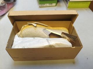 Zapatillas Gioseppo niño beige y amarillo