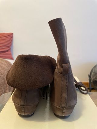 Botines Vialis Piel Marrón Talla 39