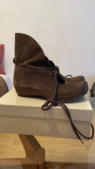 Botines Vialis Piel Marrón Talla 39