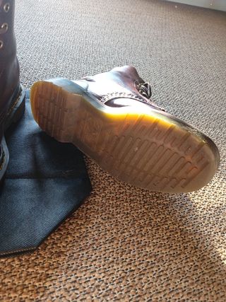 Botas Dr. Martens Marrones/Rojas Talla 37
