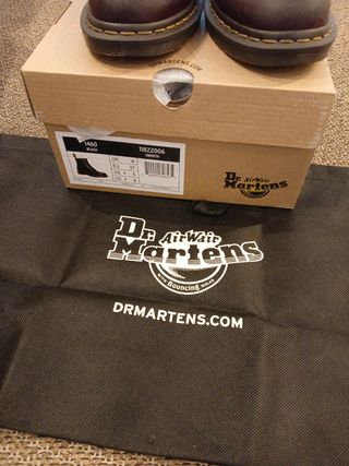 Botas Dr. Martens Marrones/Rojas Talla 37