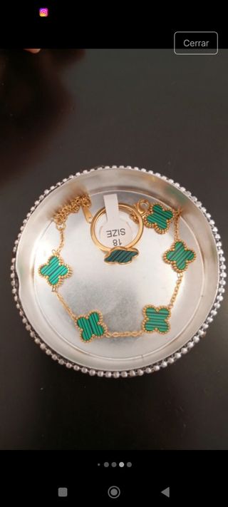 Conjunto Pulsera y Anillo Nuevo