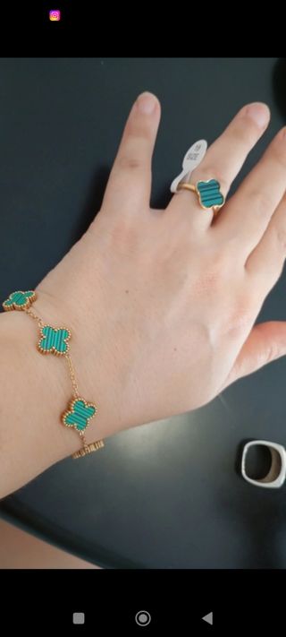 Conjunto Pulsera y Anillo Nuevo