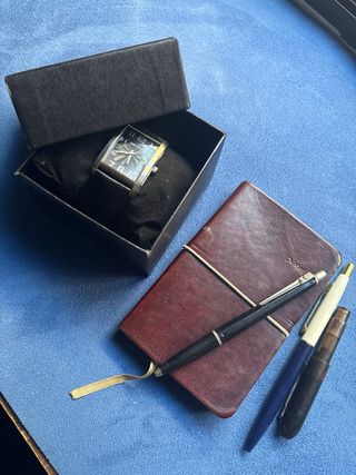 Reloj de hombre Time Force Negro y plateado