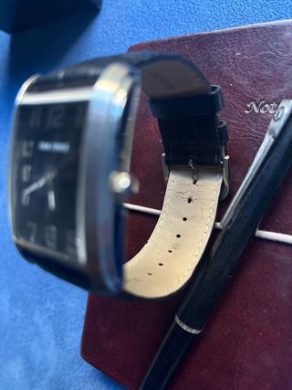 Reloj de hombre Time Force Negro y plateado
