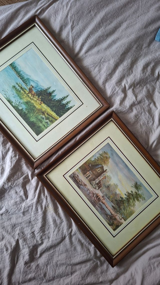 2 Antiche Tele Paesaggi