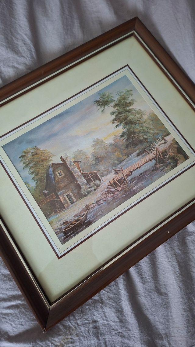 2 Antiche Tele Paesaggi