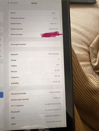 iPad Air 2 64 GB Plata/Gris Espacial