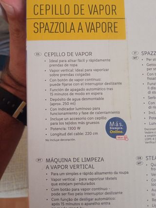 Cepillo de Vapor Silver Crest