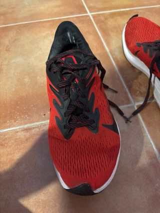 Deportivas Nike Rojas y Negras
